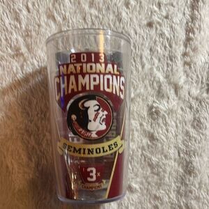 Florida State Seminoles 2013 16 ounce tervis cup
